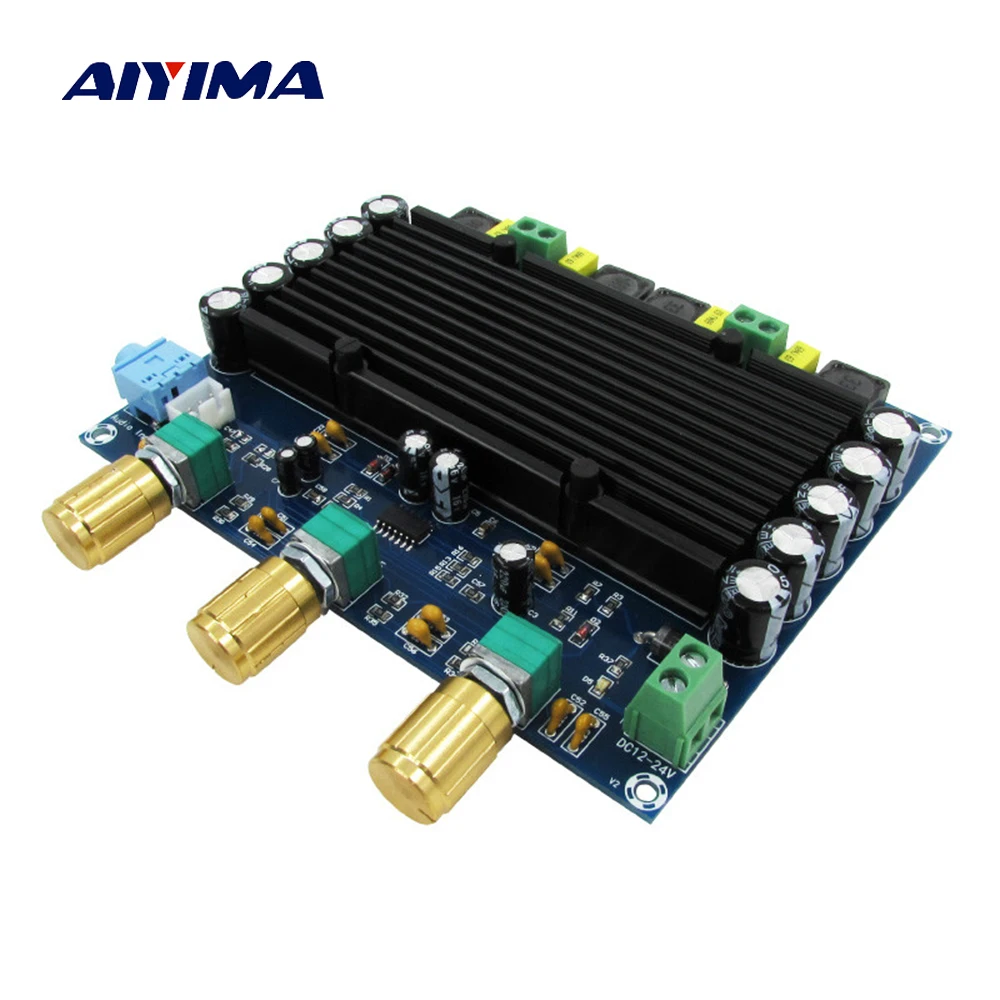 AIYIMA 2x150 Вт TPA3116D2 цифровая аудио Плата 2 0 канала TPA3116 усилители усилитель с тройной