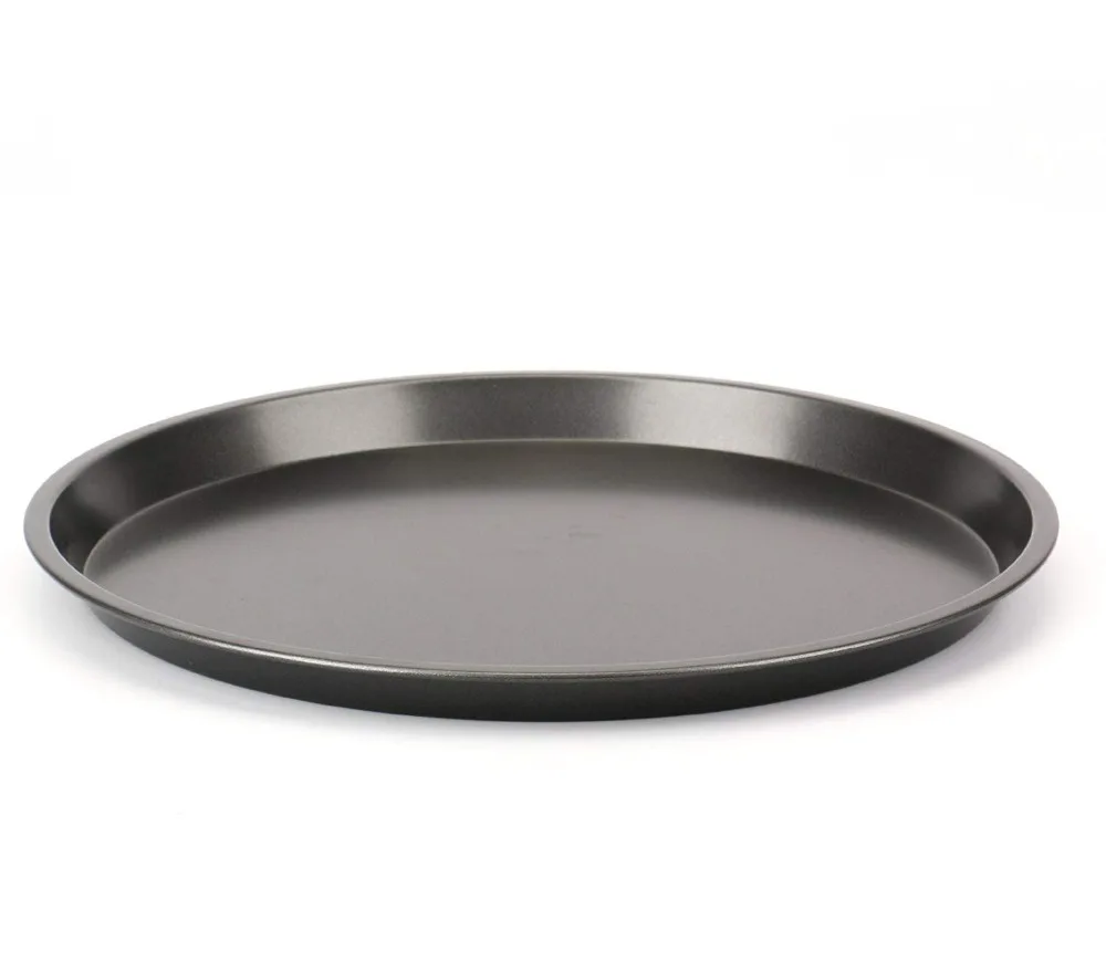 8 9 10 дюймов тарелка для пиццы круглая глубокая тарелка для пиццы поднос из углеродистой стали антипригарная форма инструмент для выпечки хлеба форма для выпечки