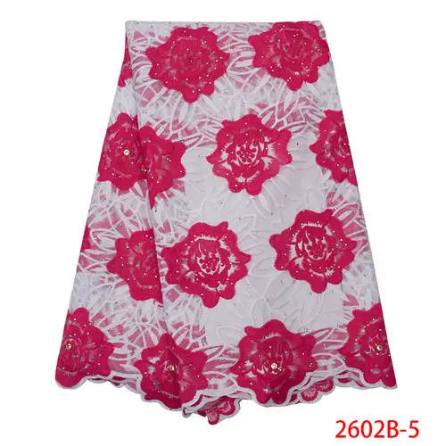 

Guipure Lace Embroidery African Cord Custom Guipure Embroidery Lace Fabric Flower Lace Fabric QF2602B-5