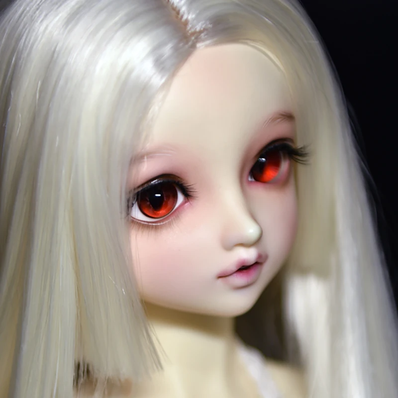 Bybrana Bjd sd Кукла стеклянные звери красные глаза