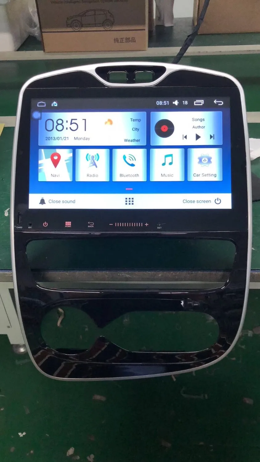 10 1 &quotНовый Android 6 0 1G RAM автомобиля gps для Renault Clio 2013 2017 Радио Стерео навигация Аудио