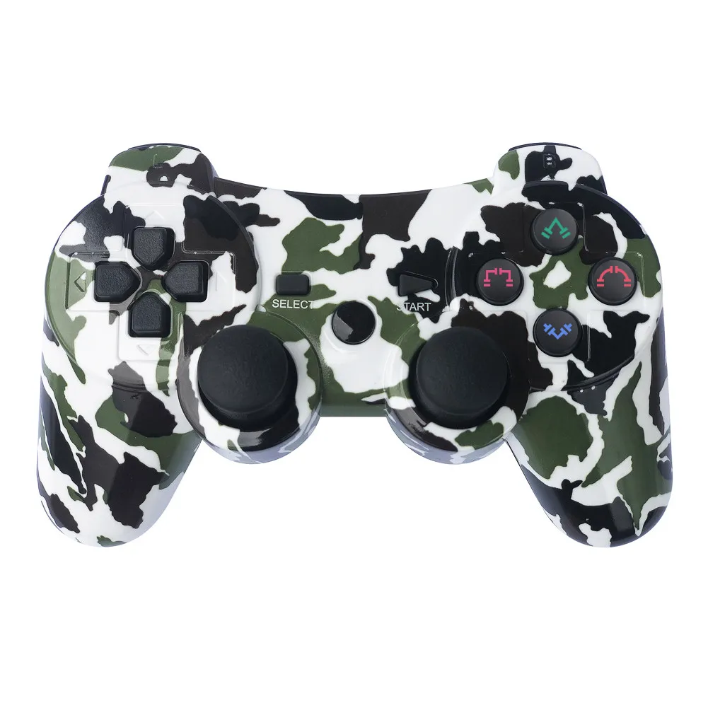 К Ishako для sony PS3 контроллер геймпад Playstation 3 консоль Dualshock игровой джойстик Джойстик геймпады - Цвет: Army gray camouflage