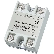 SSR-40DV 40A твердотельный регулятор напряжения 40DV SSR специально для регулятора напряжения SCR