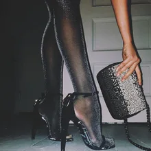 Блестящие колготки для женщин, чулочно-носочные изделия, тонкие черные женские чулки, колготки, сексуальные блестящие женские колготки размера плюс, нейлоновые колготки SW111