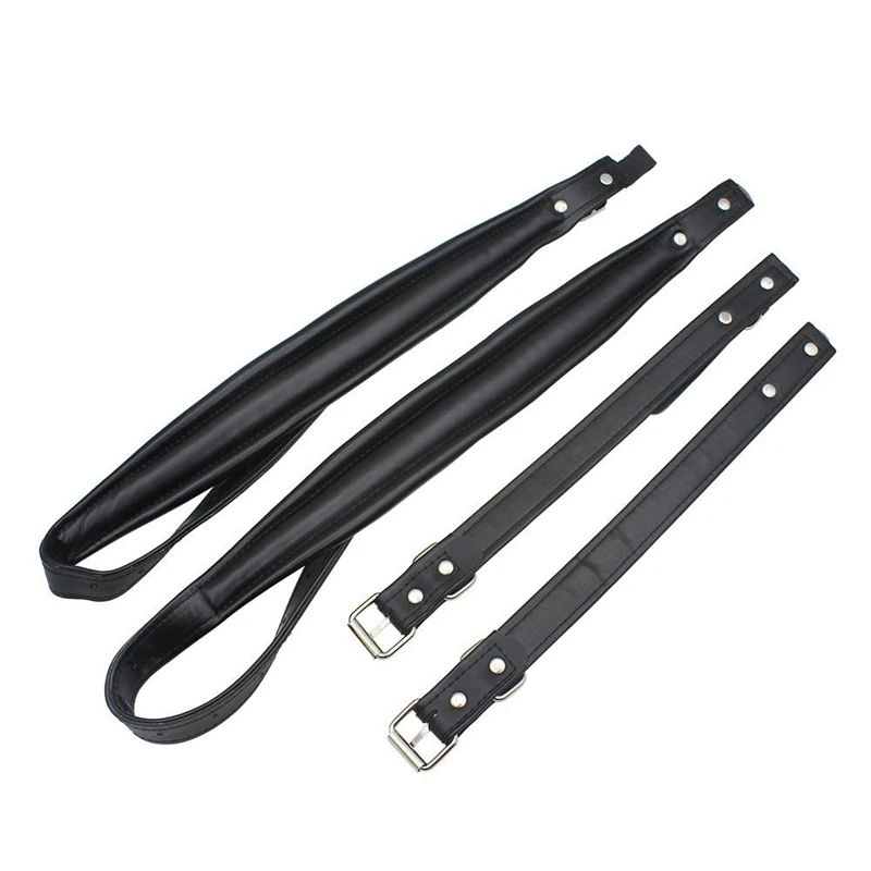 

1 Pair Of Adjustable Soft Synthetic Leather Accordion Shoulder Strap 83-110 Cm Adjustable Length Bass Accordion Universal