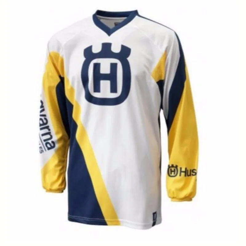 

2019 LairschDan husqvarna motocross mtb tshirt long sleeve cycle downhill race xxxl cross dh fast dry clothing motorcycle