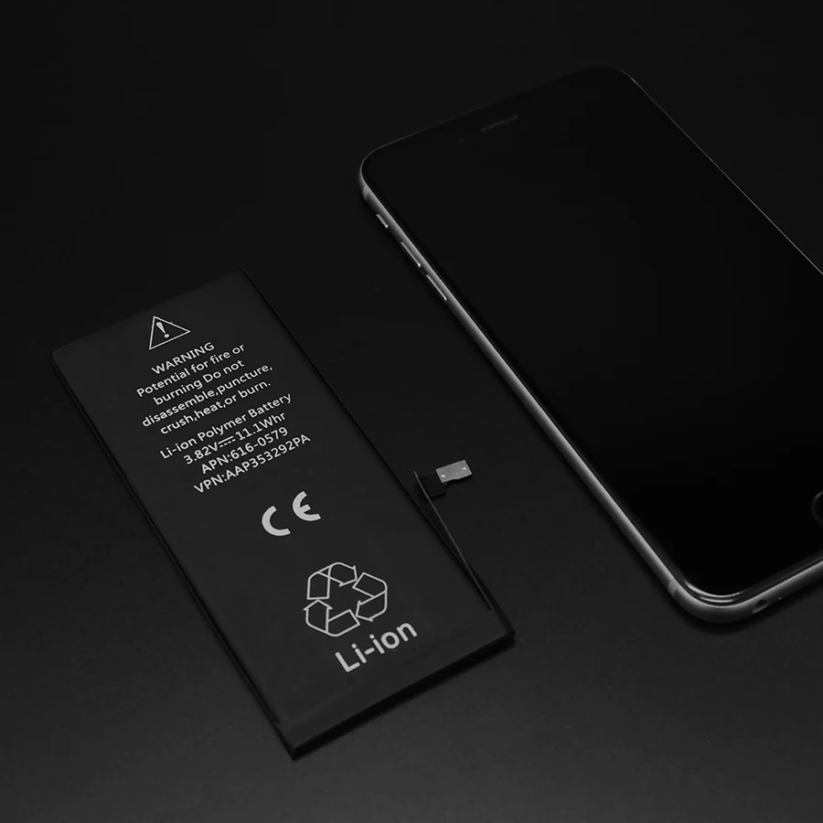 2018 NEW HORUG 100% Original Mobile Phone Battery For iPhone 6 Plus Battery Original 2915 Capacity Replacement Phone Batteries