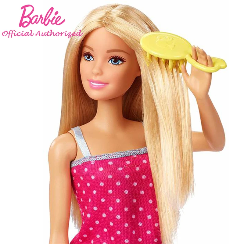 barbie doll hair wash