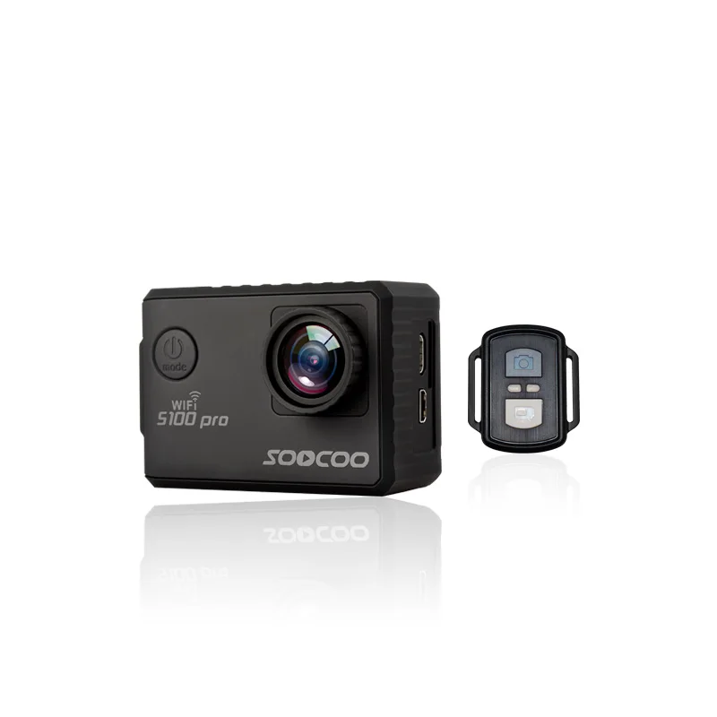 Спортивная Экшн-камера SOOCOO S100PRO 4K с сенсорным экраном и гироскопом, модель расширения gps, голосовое управление 1080 P, Wifi, водонепроницаемая камера pro