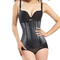 Corsets and bustiers latex waist cincher waist training corsets underbust waist trainers corsetto faja reductora cinturilla