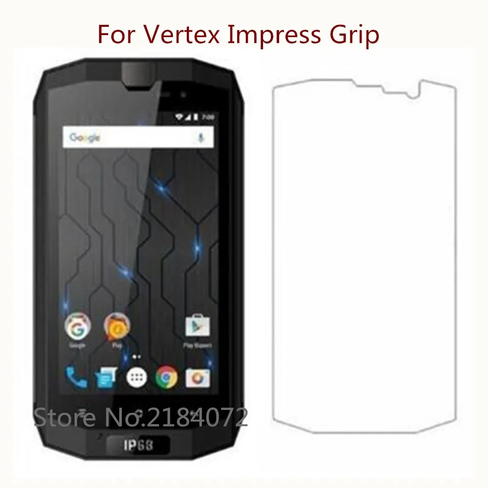 9H 2.5D Защитное стекло для экрана Vertex Impress Grip закаленное смартфона Передняя пленка