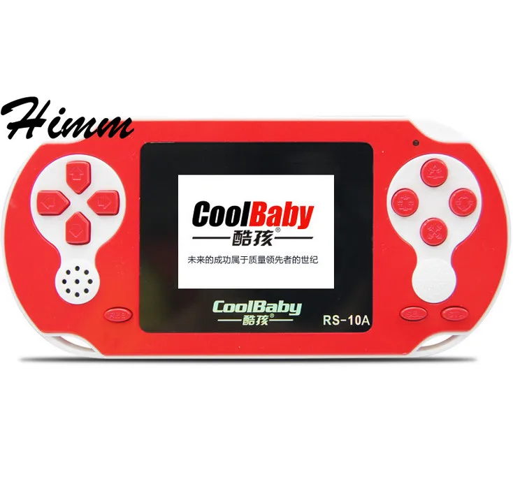 CoolBaby RS-10A Игровые приставки 200 игр+ 30 в 1 8 бит Детские портативные игровые приставки карточные игры Поддержка внешних ручек