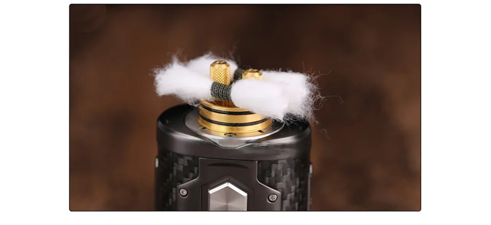 DIYFIX органический хлопок бекон Kendo Vape хлопок для электронной сигареты Ремонтопригодный RDA RBA DIY распылитель пара аксессуары из хлопка