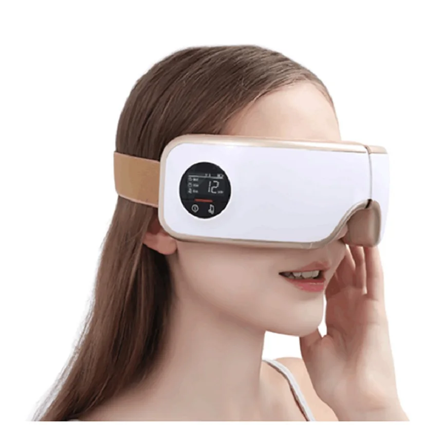 

Eye Massager Machine Electric Eyes Relax Therapy with Wireless Digital Heat Music Relief Vision Care Devicemusic relaxation