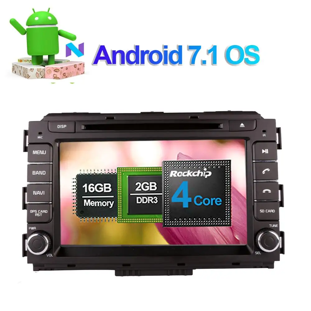 4 ГБ ОЗУ Android 8 0 Восьмиядерный автомобильный DVD плеер навигация головное