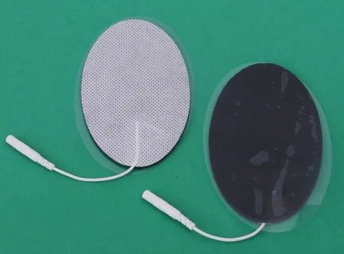 20pcs Self Adhesive Oval Square Round replacement EMPI Carbon FM