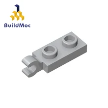 Buildmoc compatível monta partículas 63868 1x2 para blocos de construção peças diy logotipo educacional cre