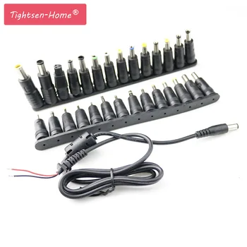 

29pcs Universal Laptop DC Power Supply Adapter Connector Plug AC DC Jack Charger Connectors Laptop Power Adapter Conversion Head