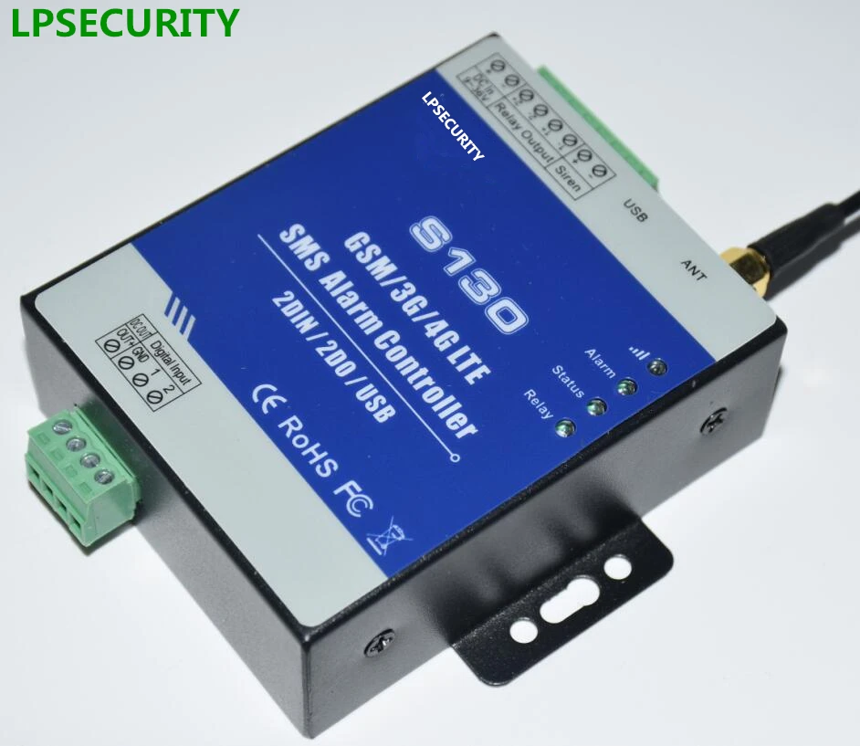 2G 2 цифровых входа реле GSM M2M RTU S130 промышленный дистанционный терминал rtu GPRS modbus