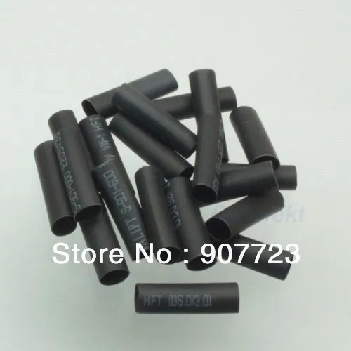 

50pcs Heat Shrinkable Shrink Tubing Heat shrink sleeve RG58 RG142 RG400 6.0x25mm
