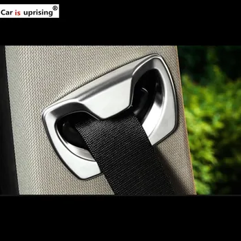 

For BMW F10 F07 5 Series Stainless steel Car door horn Decorative cover CAR Sticker 2011-2017 car Accessories