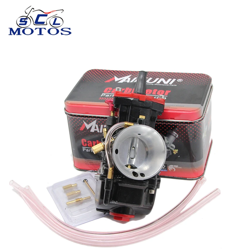 

Sclmotos -Motorcycle Racing parts S level Motor Carburetor 21 24 26 28 30 32 34mm Keihin PWK Carb With Power Jet Fit Scooter ATV