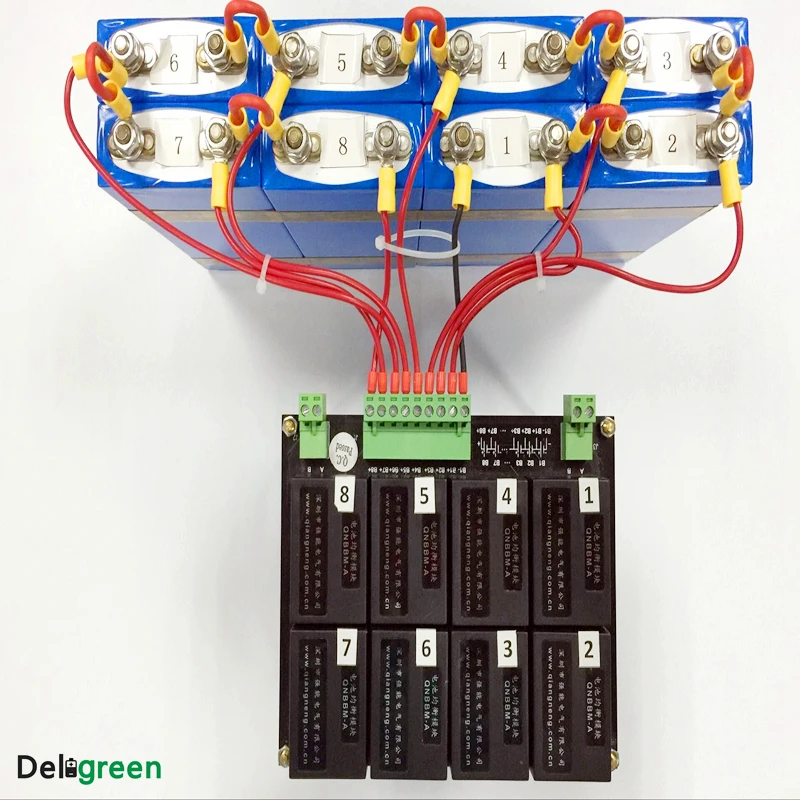 9 шт. 8 S/24 V QNBBM литиевая батарея эквалайзер балансировки BMS для LIFEPO4, LTO NCM LMO 18650 DIY пакет