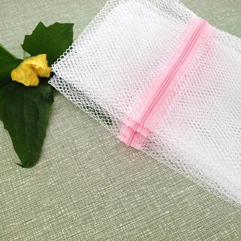 3 Sizes Lingerie Washing Home Use Clothing Underwear Aid Socks Nylon Net Laundry Machine Mesh Housekeeping Washbag 10May 25