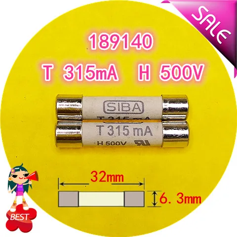 Предохранитель 315ma 1000v