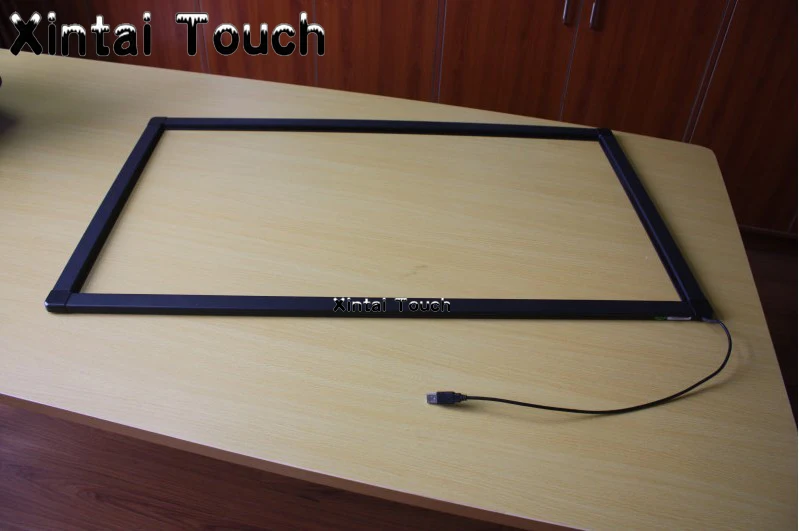 4本物の指点69.5 "usb ir画面タッチパネル withoutガラス、高速配信touch paneltouch screen