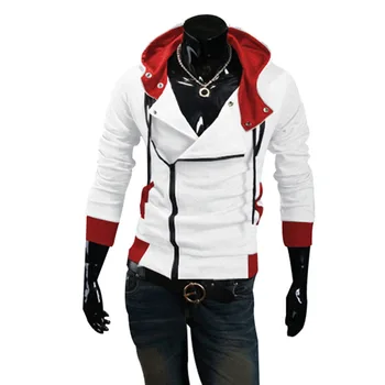 

NIBESSER 2019 Mens Hoodies Sweatshirt Autumn Winter Fashion Long Sleeve Slim Zipper Jacket Coat Man Sportswear Plus Size 6xl