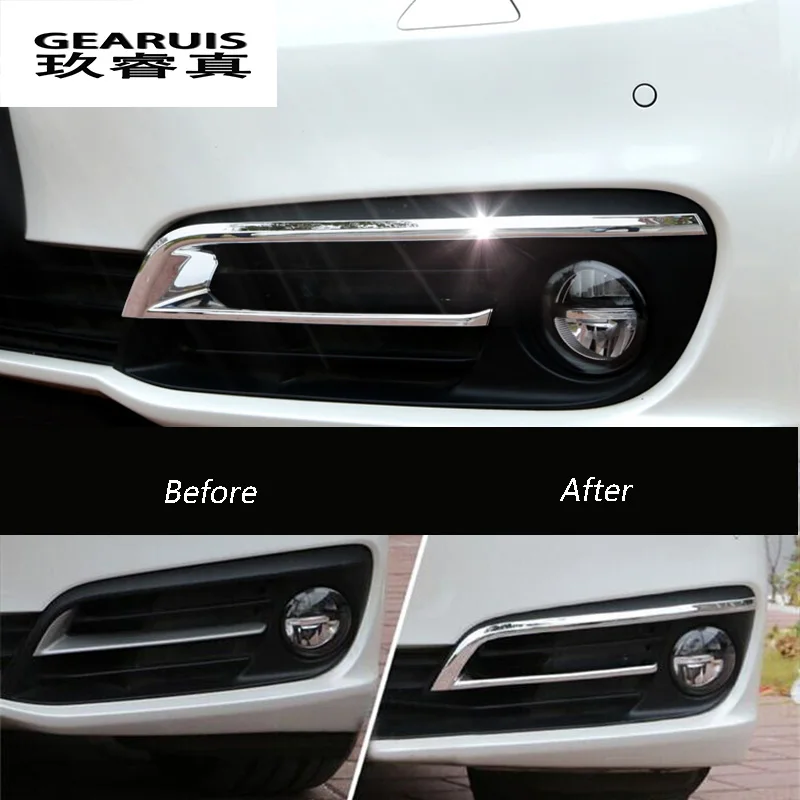 

Стайлинг автомобиля, передние противотуманные фары, крышка решетки радиатора, Автомобильные противотуманные фары, крышка, декоративные полосы, крышка для BMW 5 серии F10 2010-2017