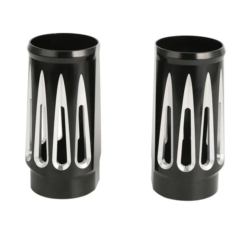 

CNC Fork Slider Covers For Harley 84-13 Touring Electra Street Glide FLHX