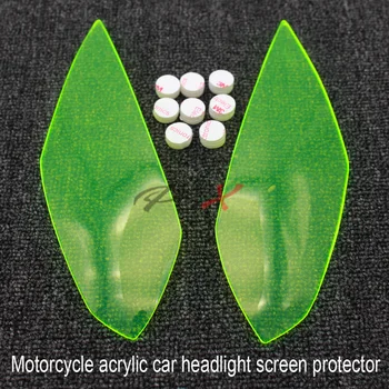 

High Quality Motorbikes ABS Headlight Protector Cover Screen Lens For KYMCO AK550 AK 550 2017 2018