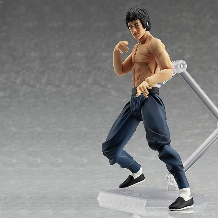 

Movies Figures  Bruce Lee Pvc Action Figures Figma 14cm Movable Toys Boys Gifts Collection Models Hot Toys Brinquedos