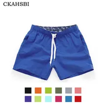 CKAHSBI Pocket Quick Dry Swimming Shorts For Men Swimwear Man Swimsuit Swim Trunks Summer Bathing Beach