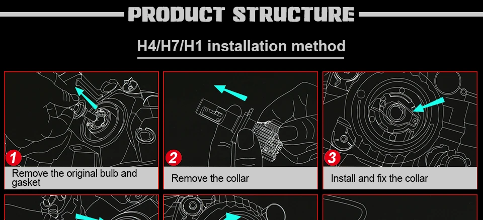 Avacom H7 H4 светодиодный Автомобильные фары 16000lm 12V H1 H3 H11/H8 светодиодный светильник H15 9005/HB3 9006/HB4 HIR2 зэс чип 6500K 70W 24V авто лампы