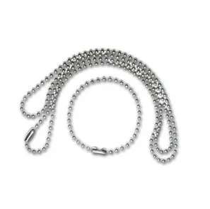 

100pcs Free Shipping 2.4mm 22inch 55cm Stainless Steel Ball Beads Necklace Chain l Chain KEYCHAIN