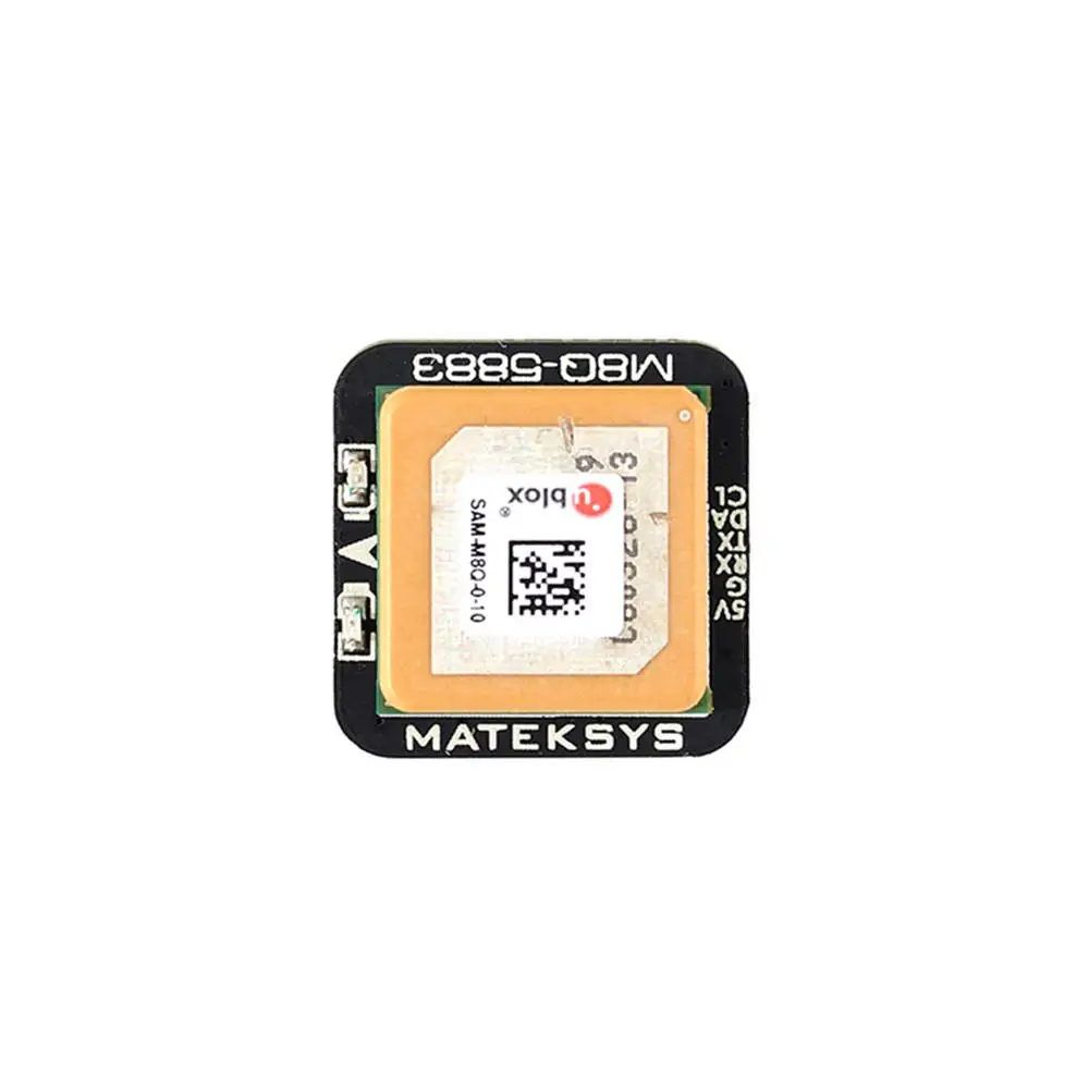 

Matek Systems M8Q-5883 Ublox SAM-M8Q GPS & QMC5883L Compass Module for RC Drone FPV Racing