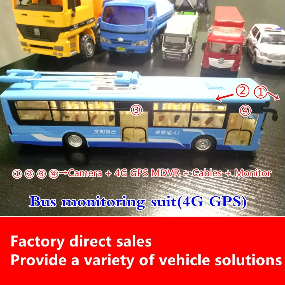 Special Offers KONE 4G GPS card machine set combination bus safety monitoring and defense factory direct sales to provide various vehicle solut
