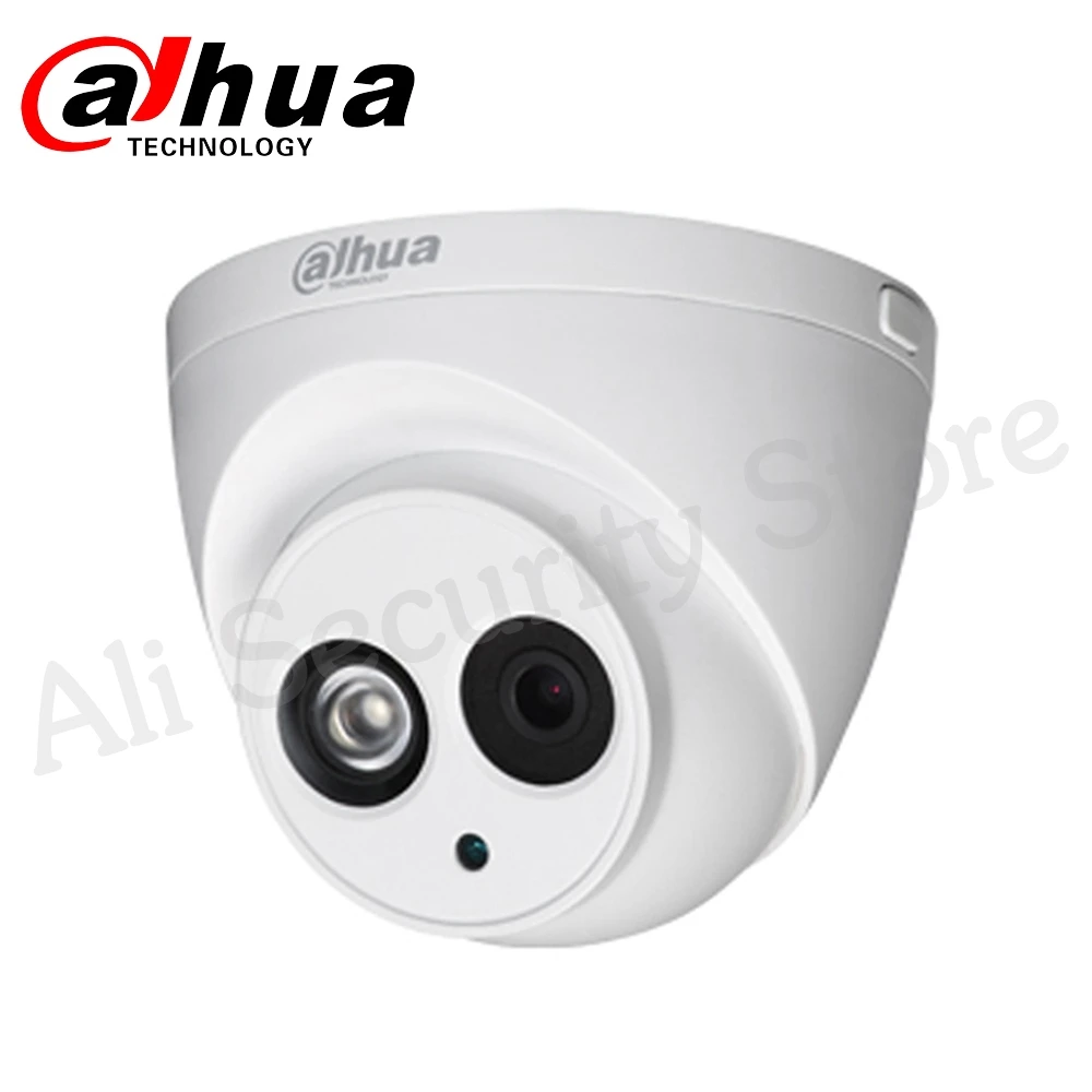 Dahua IPC-HDW4433C-A 4MP HD POE сеть Starnight IR мини купольная IP камера Встроенный микрофон камера onvif CCTV Замена IPC-HDW4431C-A