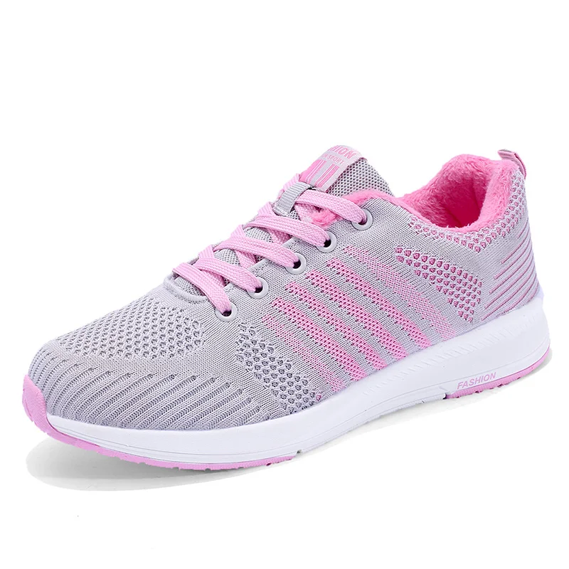 Tenis feminino теннисная обувь для женщин дышащие Спортивные кроссовки Deportivas Mujer Zapatillas Спортивная уличная прогулочная обувь - Цвет: Серый