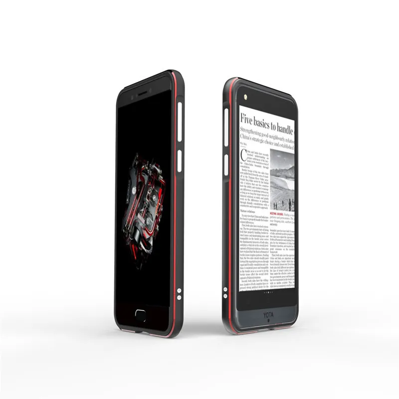 Yotaphone 3 Case Ultra Thin Metal Aluminum Bumper with Screws Frame Case Cover for Yotaphone 3 Yota Phone 3 Luxury Metal Cover