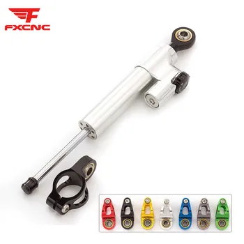 

Adjustable Universal Motorcycle Stabilizer Damper Steering Safety Control 255mm Aluminum Accessories Colors