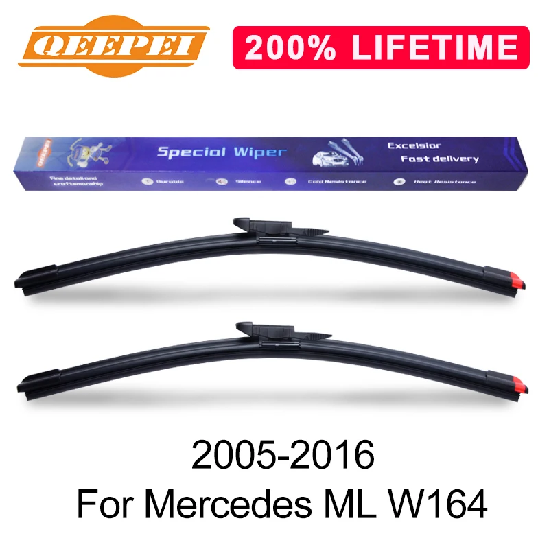 Сменные щетки стеклоочистителя QEEPEI для Mercedes ML W164 2005-2016 28 ''+ 21'' аксессуары
