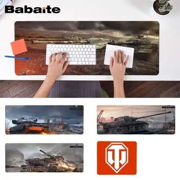 

Babaite World of Tanks Natural Rubber Gaming mousepad Desk Mat Speed/Control Version Large Gaming MousePad