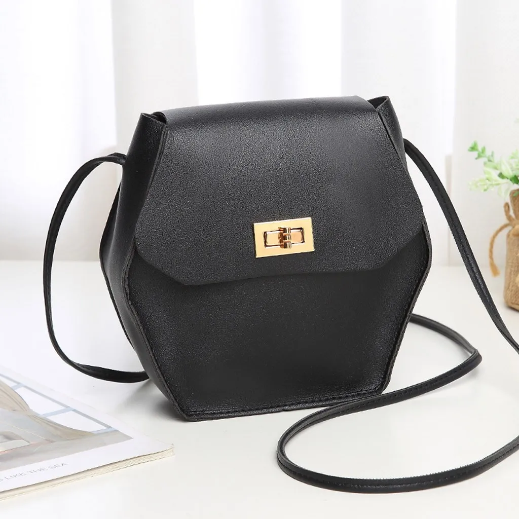 

OCARDIAN Handbag Fashion Women Shoulders Bag Mini Covered Diamond-shaped Cover-type Lock Small Square Bag Handbag Dropship a20