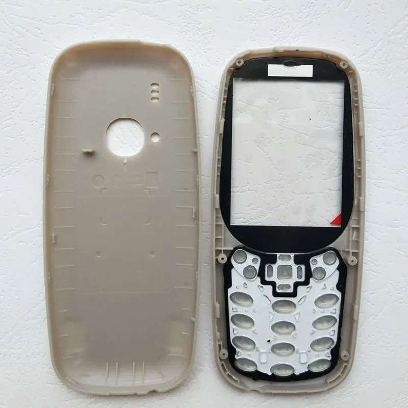 ZUGZUC новый пластиковый полный корпус чехол для Nokia 3310 полная задняя часть корпуса +