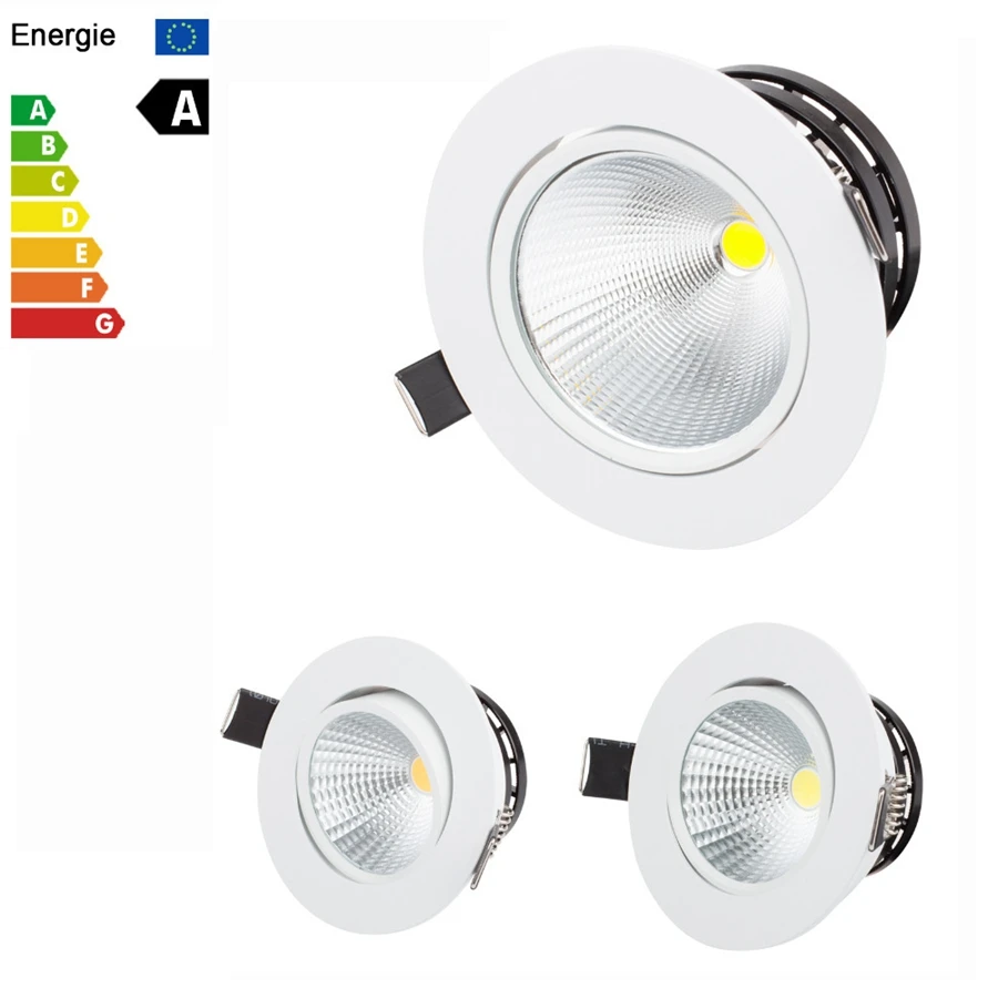 10Pcs-LED-COB-Downlight-Recessed-LED-Ceiling-Light-Spot-Lamp-White-Warm-White-3W-5W-7W