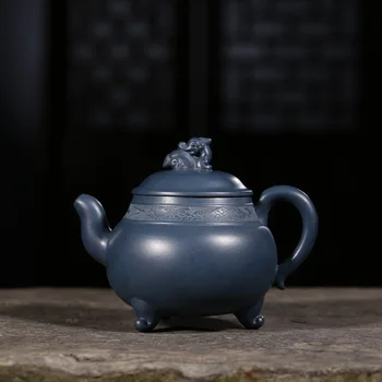 

300ML Yixing Purple Clay Pot All Handmade Raw Ore Tian Qing Mud Zisha Teapot Drinkware Hotel Kung Fu Tea Set Tieguanyin Kettles